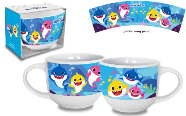 TAZZA JUMBO BABY SHARK